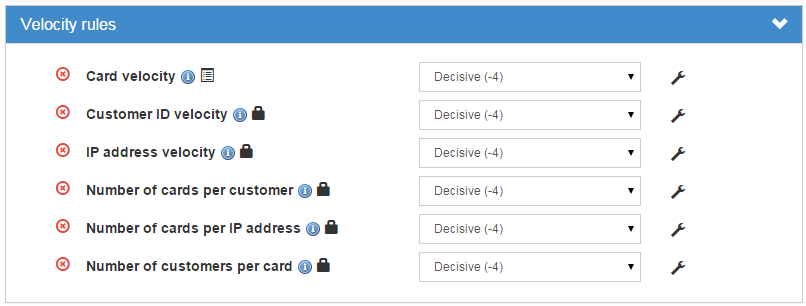 image showing the stock rules