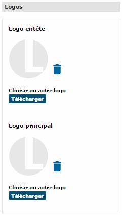 Image montrant la zone de logos