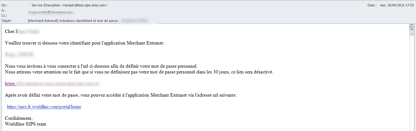 exemple de mail